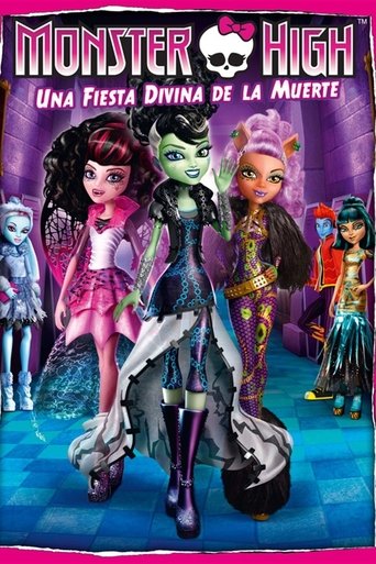 Póster de Monster High: Una Fiesta Divina de la Muerte