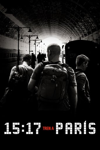 Póster de 15:17 Tren a París