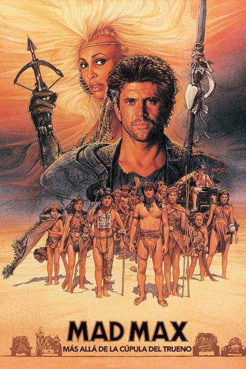 Póster de Mad Max 3: Más Allá de la Cúpula del Trueno