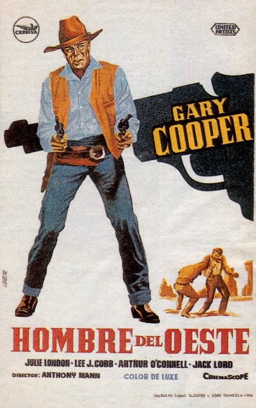 Póster de El hombre del oeste