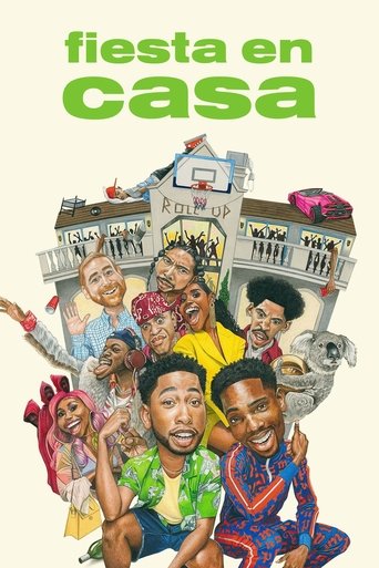 Póster de Fiesta en Casa