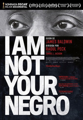 Póster de I Am Not Your Negro