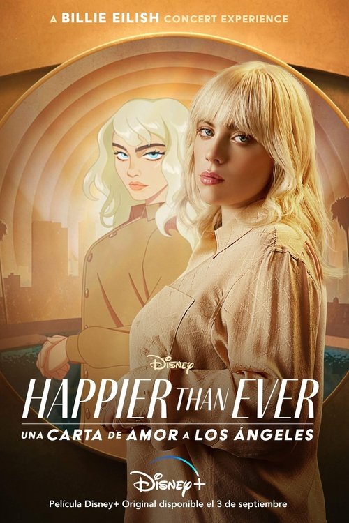 Póster de Happier Than Ever: Una carta de amor para Los Ángeles