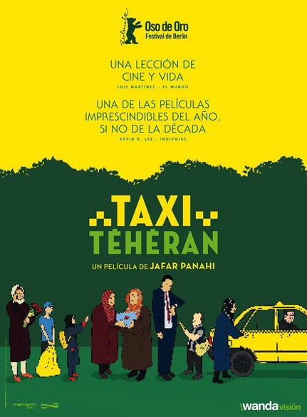 Póster de Taxi Teherán