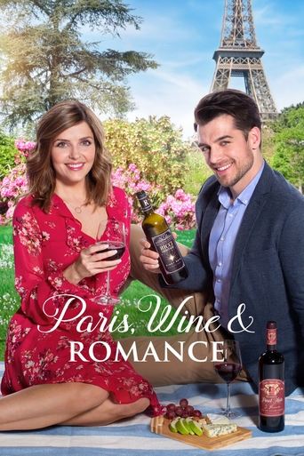Póster de Paris, Wine & Romance