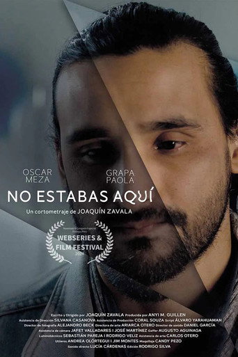 Póster de No estabas aquí