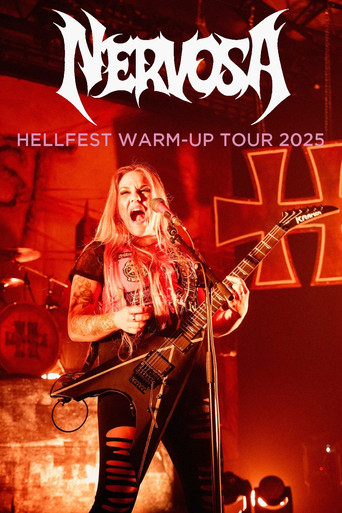 Póster de Nervosa - Hellfest Warm-Up Tour 2025
