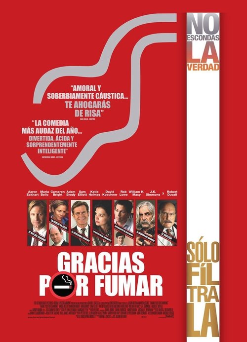 Póster de Gracias por fumar