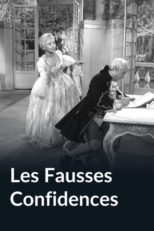Póster de Les Fausses Confidences