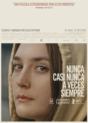Póster de Nunca, rara vez, a veces, siempre