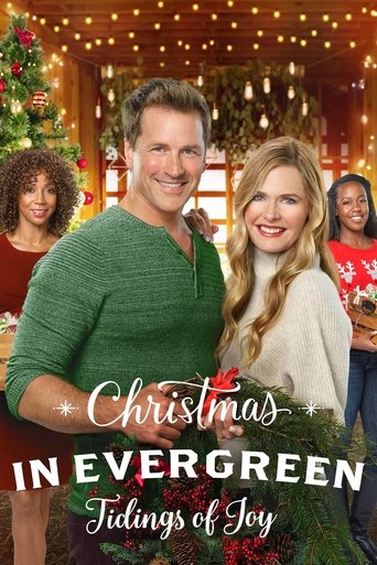 Póster de Navidad en Evergreen: Buenas Noticias