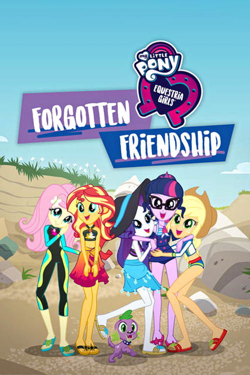Póster de My Little Pony: Equestria Girls - Amistad Olvidada