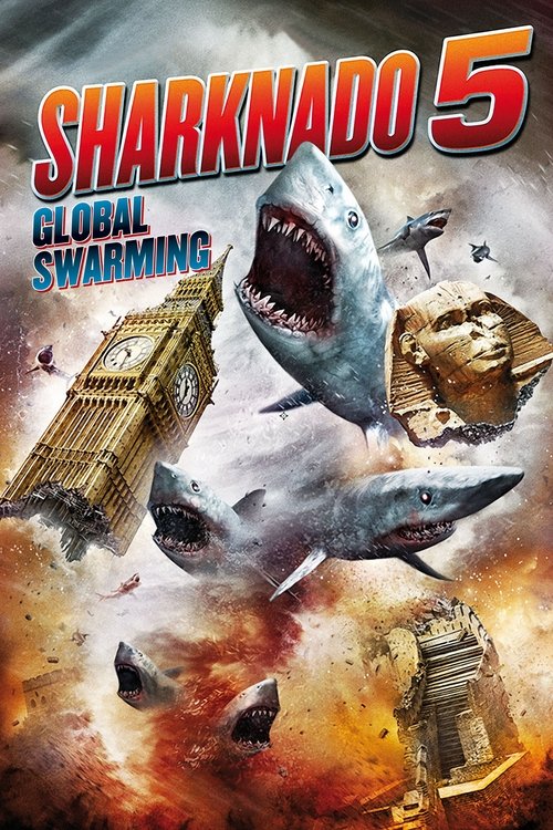 Póster de Sharknado 5: Aletamiento global