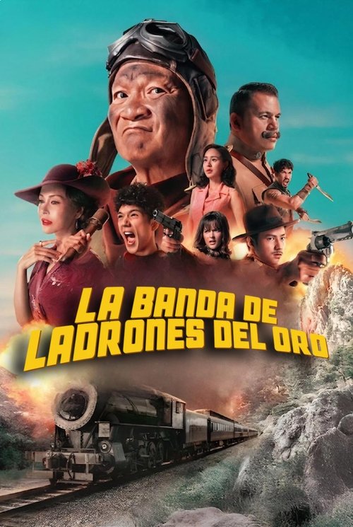 Póster de La banda de ladrones del oro