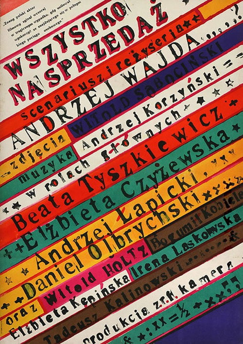 Póster de Wszystko na sprzedaż