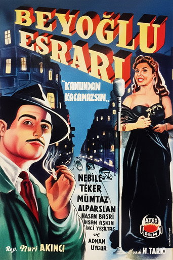 Póster de Beyoğlu Esrarı