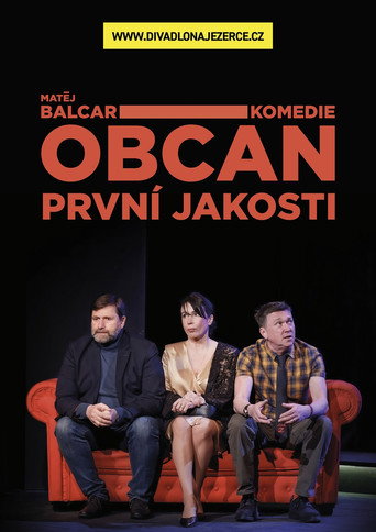 Póster de Občan první jakosti