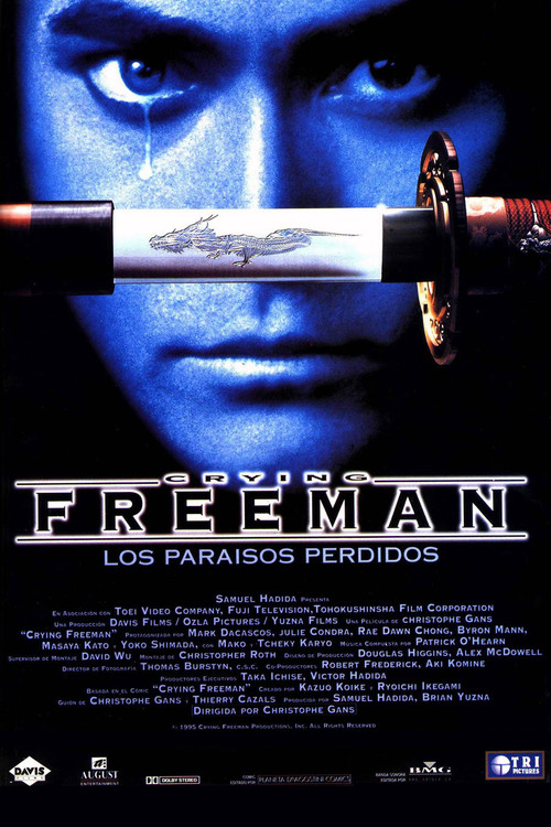 Póster de Crying Freeman: Los paraísos perdidos