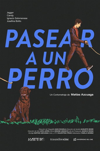 Póster de Pasear a un perro