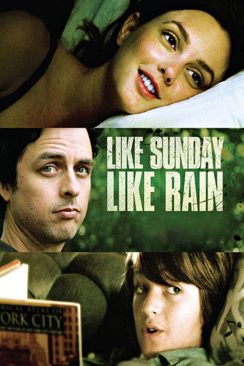Póster de Like Sunday, Like Rain