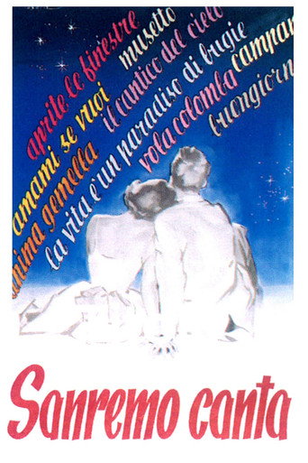 Póster de Sanremo canta