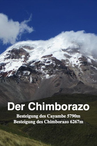 Póster de Der Chimborazo "Ersteigung des 6267m hohen Berges"