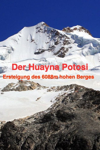 Póster de Der Huayna Potosi "Ersteigung des 6088m hohen Berges"