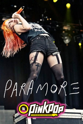 Póster de Paramore - Pinkpop 2013