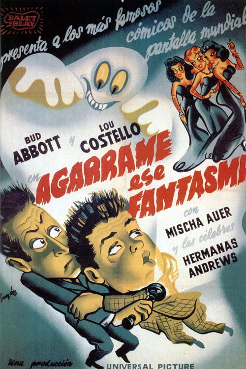 Póster de Abbott y Costello: Dos locos tras un fantasma