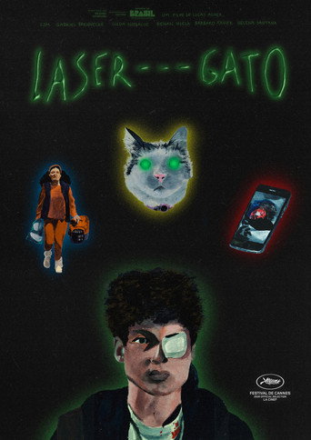 Póster de Laser-Gato