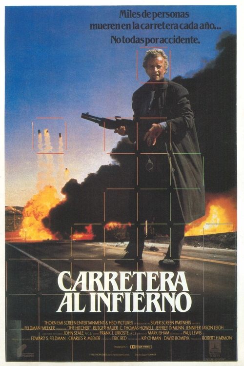 Póster de The Hitcher: Asesino de la Carretera