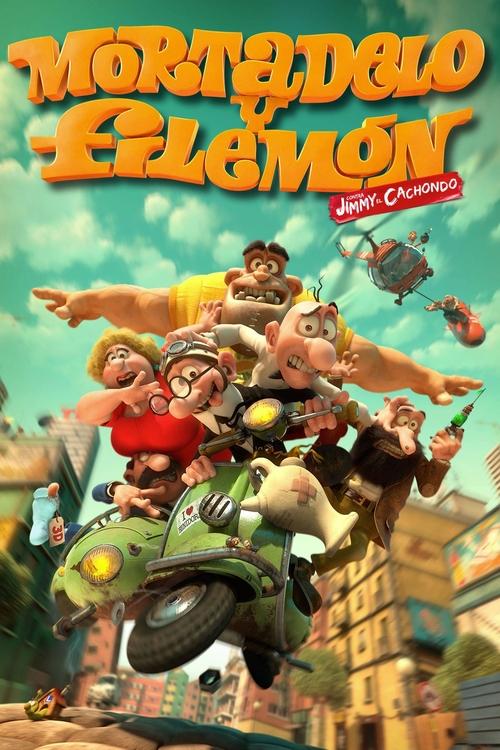 Póster de Mortadelo y Filemón contra Jimmy el locuaz