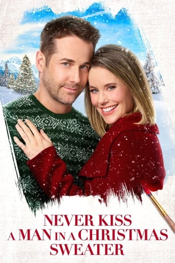 Póster de Never Kiss a Man in a Christmas Sweater