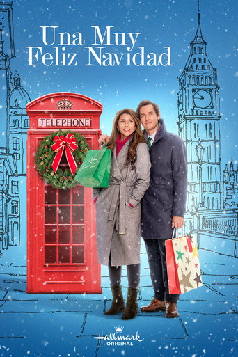 Póster de Navidad en Londres