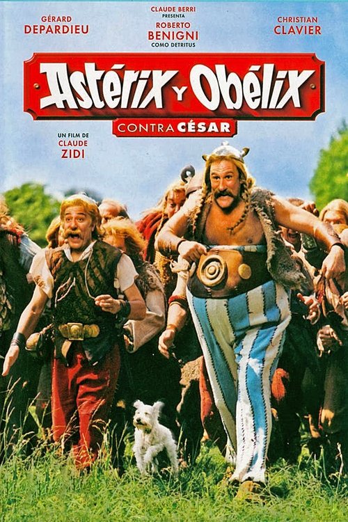 Póster de Astérix y Obélix contra el César