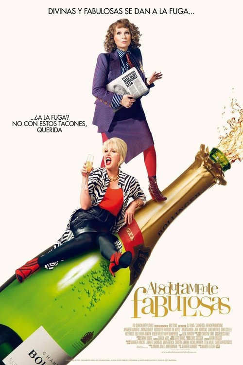 Póster de Absolutamente Fabulosas: La Película