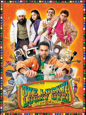 Póster de Oye Lucky! Lucky Oye!