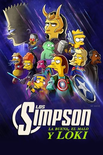 Póster de Los Simpson: El Bueno, El Bart Y El Loki