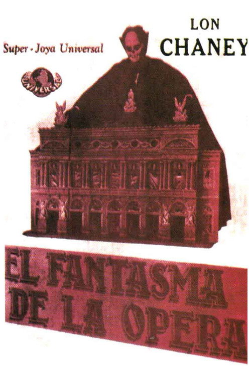 Póster de El fantasma de la ópera