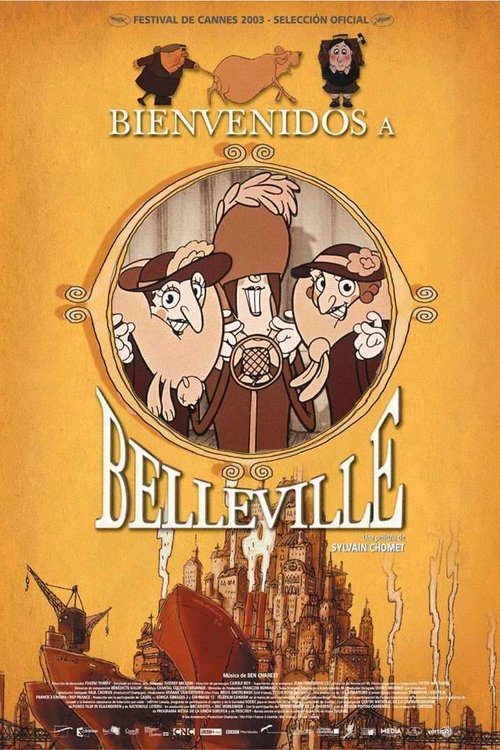 Póster de Las trillizas de Belleville