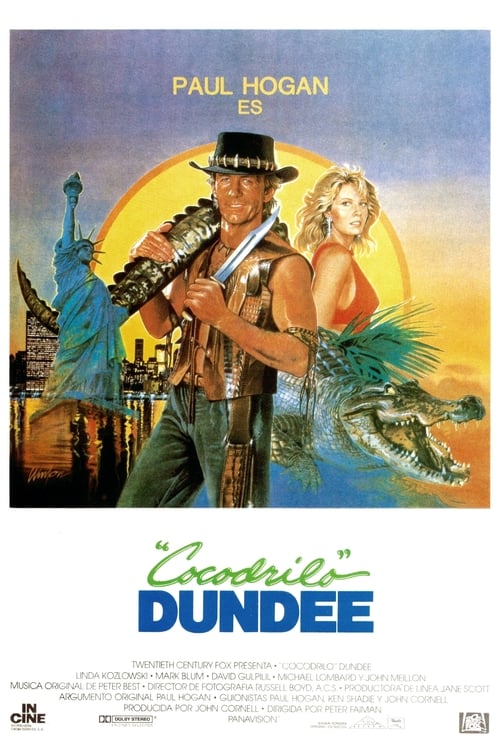 Póster de Cocodrilo Dundee