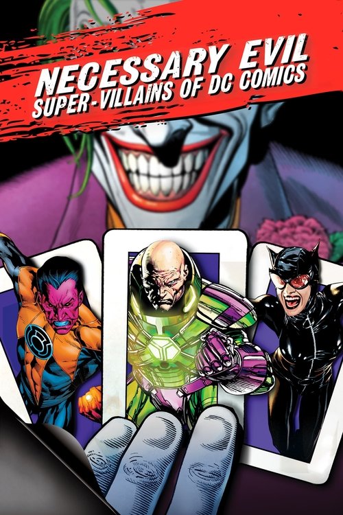 Póster de Necessary Evil: Los Súper Villanos de DC Comics