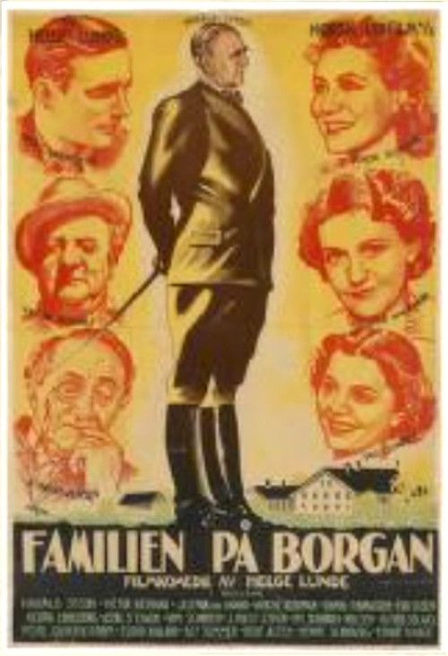Póster de Familien på Borgan