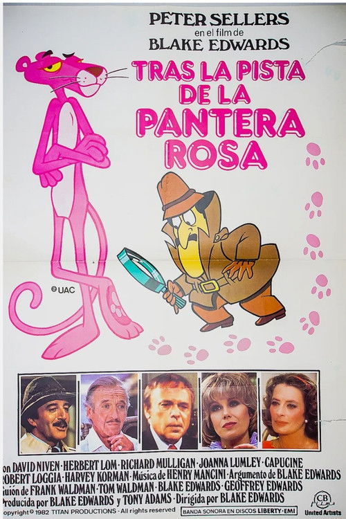 Póster de Tras la pista de la pantera rosa