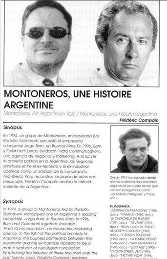 Póster de Montoneros, une histoire argentine