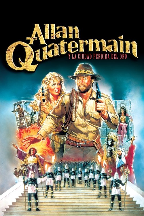 Póster de Allan Quatermain y la ciudad de oro perdida