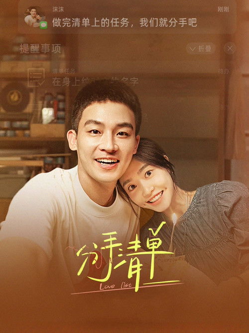 Póster de 分手清单