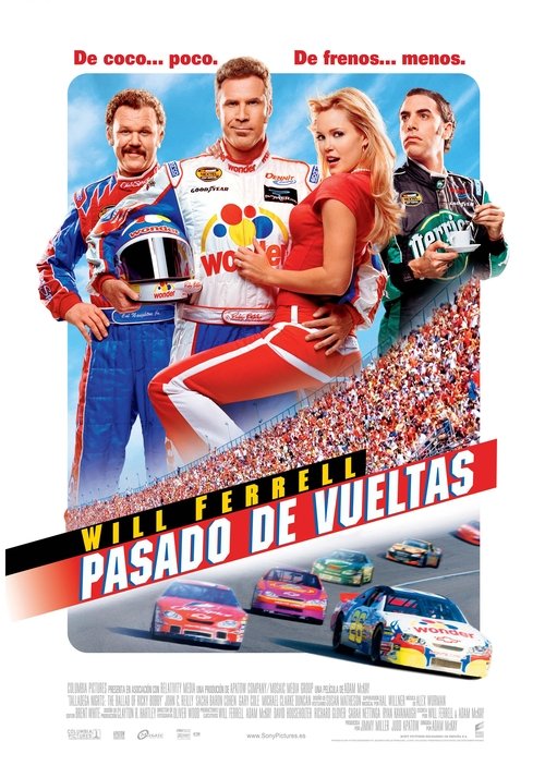 Póster de Ricky Bobby: Loco por la velocidad