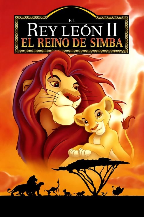 Póster de El rey león II: El reino de Simba