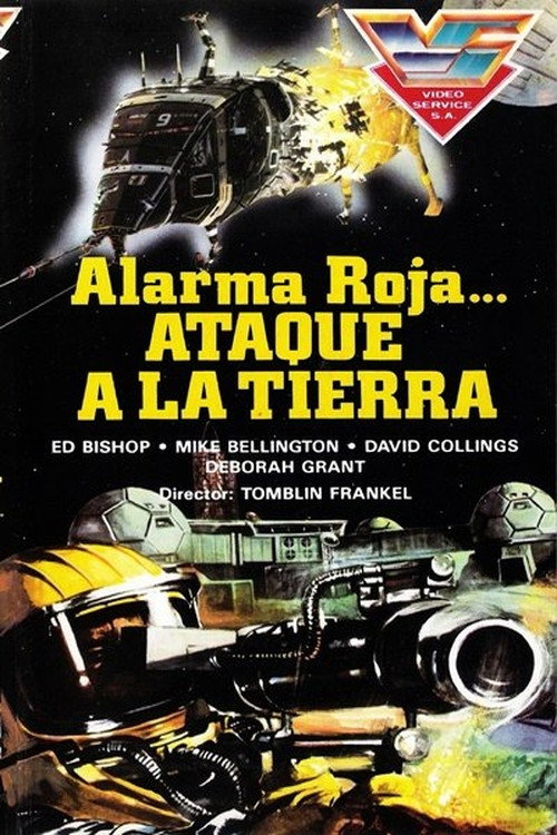 Póster de Alarma roja... Ataque a la tierra